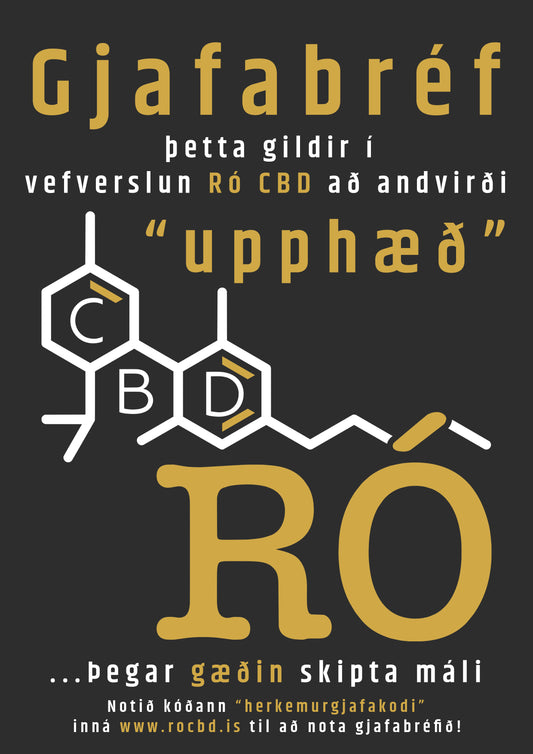 Ró CBD gjafabréf
